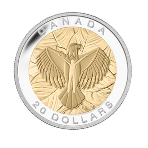 2014 1oz $20 THE SEVEN SACRED TEACHINGS: LOVE - FINE SILVER COIN