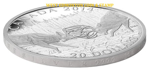 2014 1oz $20 THE WHITE-TAILED DEER - A CHALLENGE FINE SILVER COIN