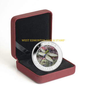 2014 1/2oz $10 DRAGONFLY - GREEN DARNER FINE SILVER COIN