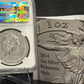 E-TRANSFER ONLY - 2014 1oz Â£2 GREAT BRITAIN BRITANNIA LUNAR HORSE OBVERSE-MULE MS69 PL GRADED FINE SILVER COIN