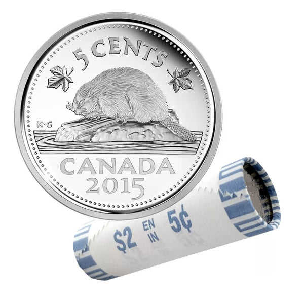 2015 5-CENT WRAP ROLL