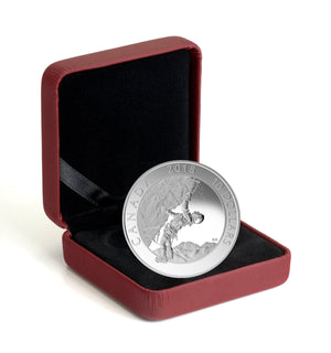 2015 1/2oz $10 ADVENTURE CANADA: ICE CLIMBING FINE SILVER COIN