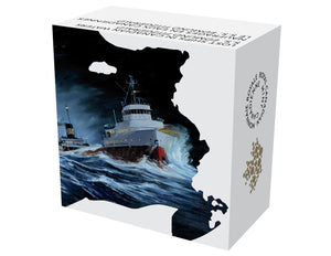 2015 1oz $20 LOST SHIPS IN CANADIAN WATERS: S.S. EDMUND FITZGERALD FINE SILVER COIN