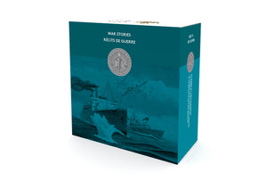 2015 2oz $30 CANADA'S MERCHANT NAVY IN THE BATTLE OF THE ATLANTIC  FINE SILVER COIN