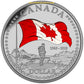 2015 RCNA 50TH ANNIVERSARY OF THE CANADIAN FLAG FINE SILVER PROOF SET