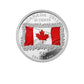 2015 SPECIAL EDITION SILVER DOLLAR PROOF SET 50TH ANNIVERSARY OF THE CANADIAN FLAG