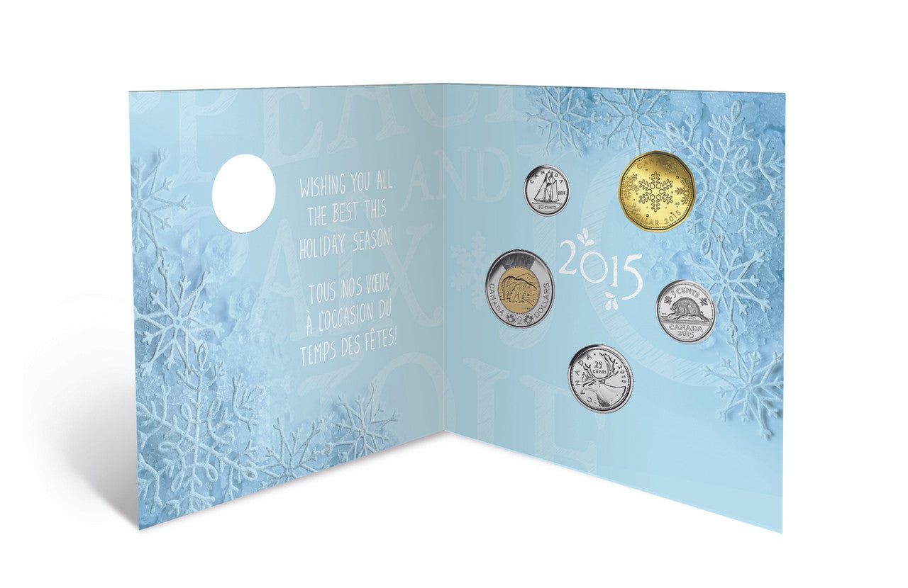 2015 HOLIDAY GIFT SET - SPECIAL SNOWFLAKE LOONIE