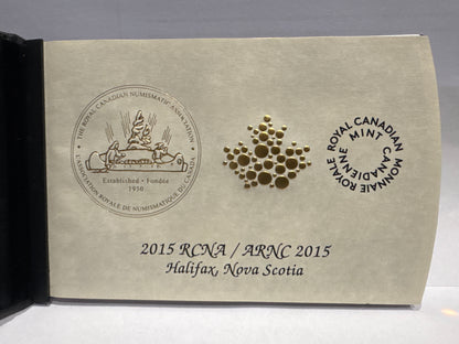 2015 RCNA 50TH ANNIVERSARY OF THE CANADIAN FLAG FINE SILVER PROOF SET