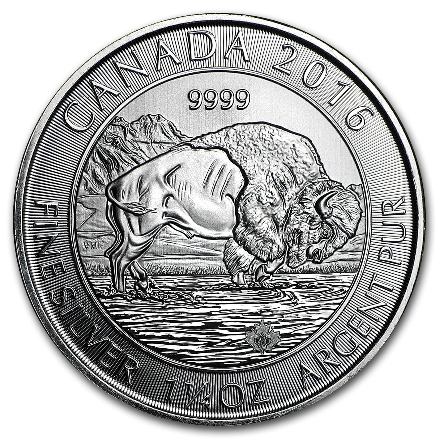 E-TRANSFER ONLY - 2016 1.5oz $8 BISON CANADA BULLION COIN