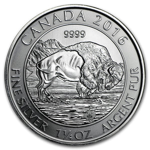 E-TRANSFER ONLY - 2016 1.5oz $8 BISON CANADA BULLION COIN