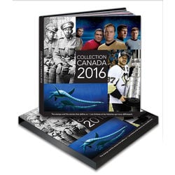 2016 CANADA YEARLY BOOK STAMP COLLECTION #59