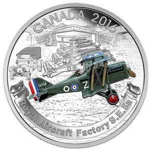 2016 3oz $20 AIRCRAFT OF THE FIRST WORLD WAR SERIES 3-COIN SILVER SET