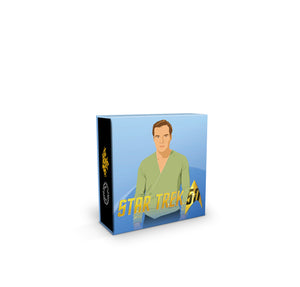 2016 1/2oz $10 STAR TREK™: CAPTAIN KIRK FINE SILVER COIN