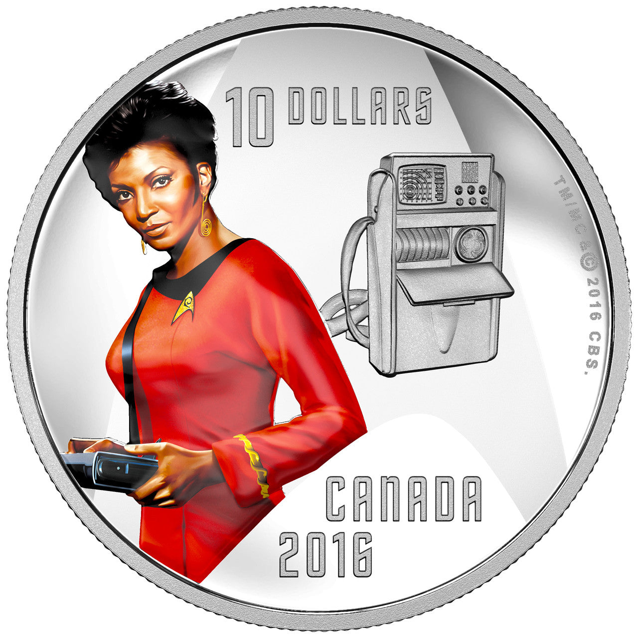 2016 1/2oz $10 STAR TREK™: UHURA FINE SILVER COIN