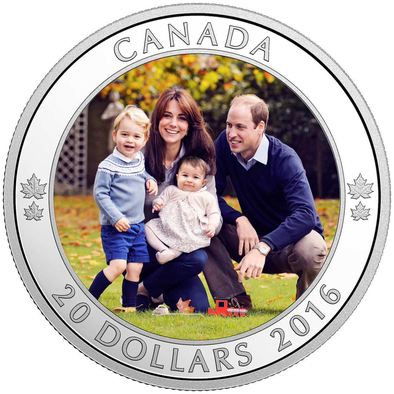 SALE - 2016 1oz $20 A ROYAL TOUR FINE SILVER COIN