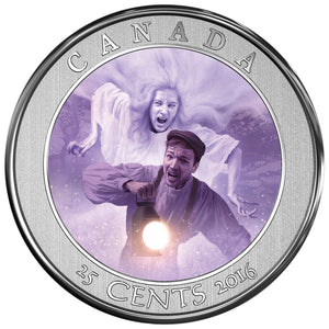2016 25-CENT COIN HAUNTED CANADA: BELL ISLAND