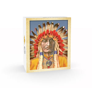 2016 3oz $50 WANDUTA: PORTRAIT OF A CHIEF FINE SILVER COIN