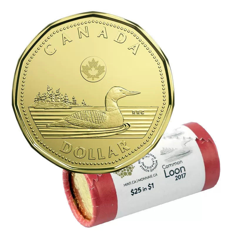 2017 1-DOLLAR LOONIE ROLL