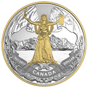 2017 150TH ANNIVERSARY OF CANADIAN CONFEDERATION FINE SILVER PROOF SET