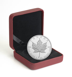 2017 2oz $10 CANADA 150 ICONIC MAPLE LEAF FINE SILVER COIN