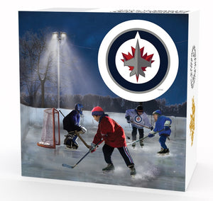 2017 1/2oz $10 PASSION TO PLAY: WINNIPEG JETS® FINE SILVER COIN