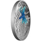 2017 1oz $20 NATURE'S ADORNMENTS - NIOBIUM DRAGONFLY FINE SILVER COIN