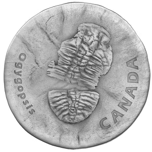 2017 1oz $20 ANCIENT CANADA: OGYGOPSIS FINE SILVER COIN