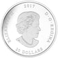 2017 1oz $20 PURE SILVER COIN JEWEL OF THE RAIN: SUGAR MAPLE LEAVES