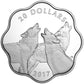 2017 $20 MASTER OF THE LAND: THE TIMBER WOLF (G) FINE SILVER COIN