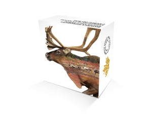 2017 1oz $20 NATURE'S IMPRESSIONS: WOODLAND CARIBOU FINE SILVER COIN
