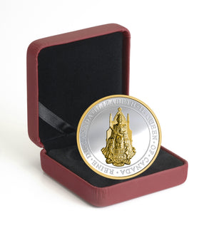 2017 $25 THE GREAT SEAL OF CANADA FINE SILVER COIN