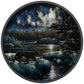 2017 2oz $30 ANIMALS IN THE MOONLIGHT: COUGAR FINE SILVER COIN