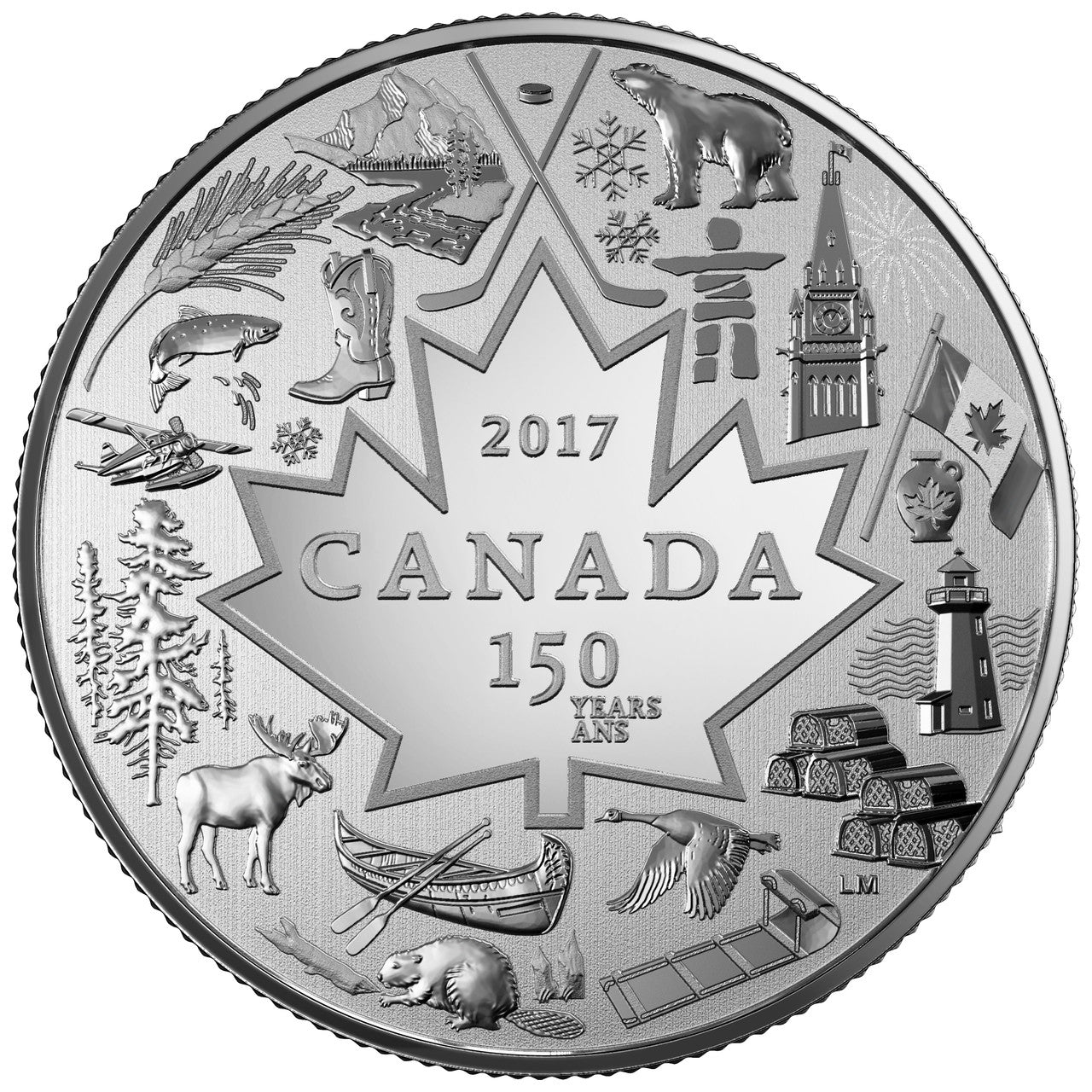 2017 1/4oz $3 HEART OF OUR NATION FINE SILVER COIN