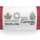 2017 50-CENT SPECIAL WRAP ROLL 2-PACK SET