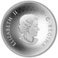SALE - 2017 $50 5oz MAPLE LEAVES IN MOTION FINE SILVER COIN (CONVEX)