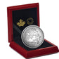 SALE - 2017 $50 5oz MAPLE LEAVES IN MOTION FINE SILVER COIN (CONVEX)