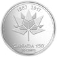 2017 LIMITED EDITION SILVER DOLLAR PROOF SET CANADA 150: OUR HOME AND NATIVE LAND