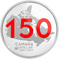 2017 LIMITED EDITION SILVER DOLLAR PROOF SET CANADA 150: OUR HOME AND NATIVE LAND