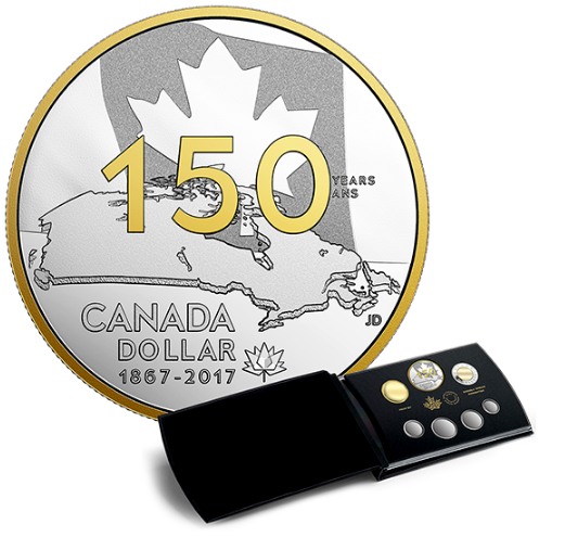 2017 SPECIAL EDITION CANADA 150: OUR HOME AND NATIVE LAND FINE SILVER PROOF SET