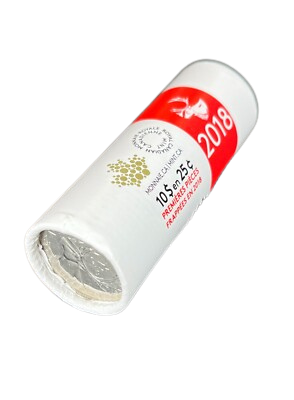 2018 25-CENT CARIBOU QUARTER SPECIAL WRAP ROLL