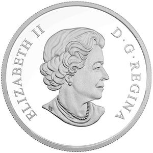 2018 1oz $20 ICE CRYSTALS FINE SILVER COIN