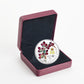 2018 1oz $20 QUEEN ELIZABETH II's MAPLE LEAVES BROOCH FINE SILVER COIN