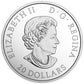 2018 1oz $20 CANADIAN HONOURS 25TH ANNIVERSARY OF THE STAR OF MILITARY VALOUR FINE SILVER COIN