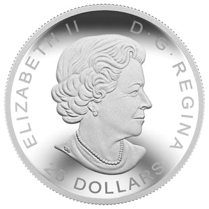 2018 $25 CLASSIC HOLIDAY ORNAMENT FINE SILVER COIN