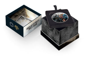 2018 2oz $30 THE JUSTICE LEAGUE™: THE WORLD'S GREATEST SUPER HEROES FINE SILVER COIN