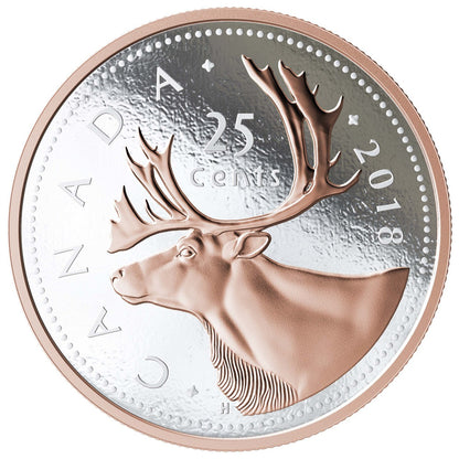 2018 5oz 25-CENT BIG COIN SERIES FINE SILVER COIN