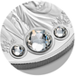 2018 1oz $20 THE ROYAL WEDDING OF  PRINCE HARRY AND MS MEGHAN MARKLE FINE SILVER COIN WITH SWAROVSKIÂ® CRYSTALS