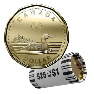 2021 1-DOLLAR COMMON LOONIE ROLL