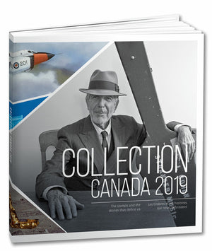 2019 CANADA YEARLY BOOK STAMP COLLECTION #62