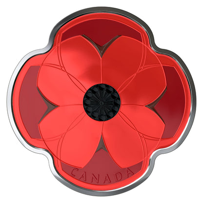 2019 1/2oz $10 REMEMBRANCE DAY FINE SILVER COIN